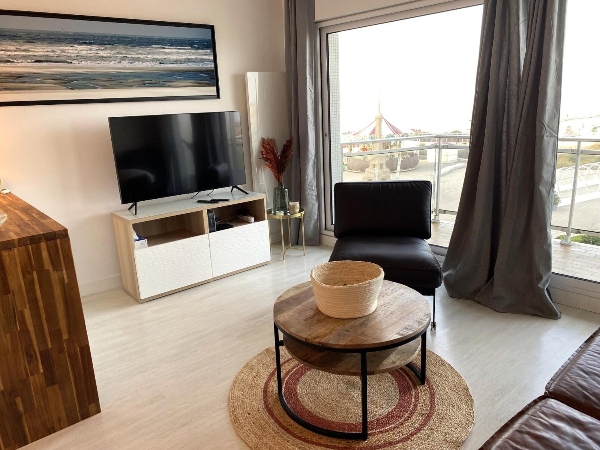 T2 Cabine Traversant Vue Front De Mer Le Touquet Paris-Plage 外观 照片
